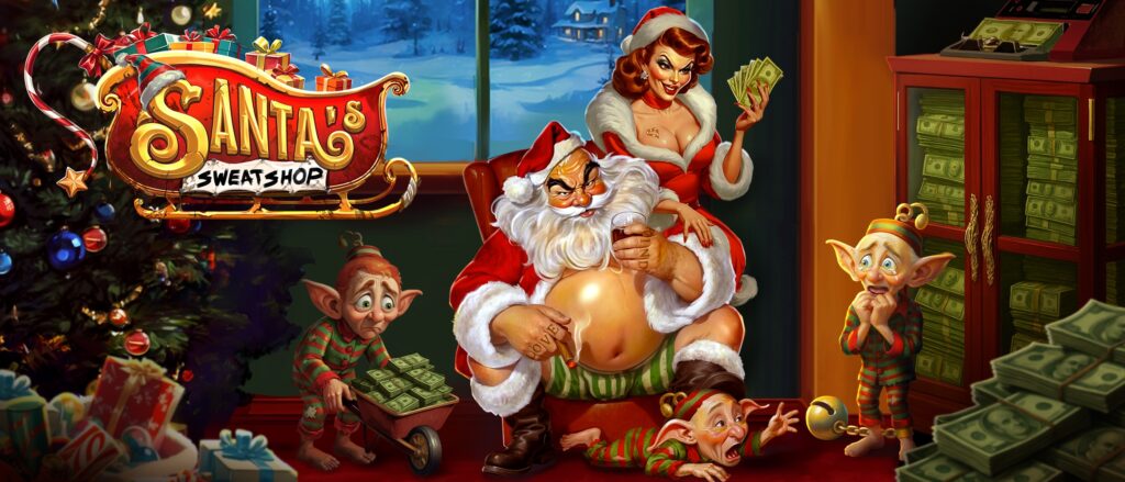 New Release: Santa’s Sweatshop – A Twisted Holiday Gaming Experience